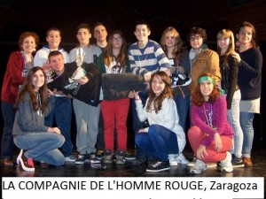 LA COMPAGNIE DE L'HOMME ROUGE, LYCÉE J. ZURITA, ZARAGOZA